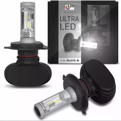 Kit Lampada Farol Ultra Led H1 H3 H4 H7 H8 H11 Hb3 Hb4 H27