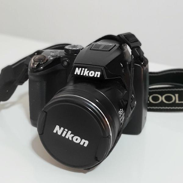 Nikon Coolpix P500 + acessórios