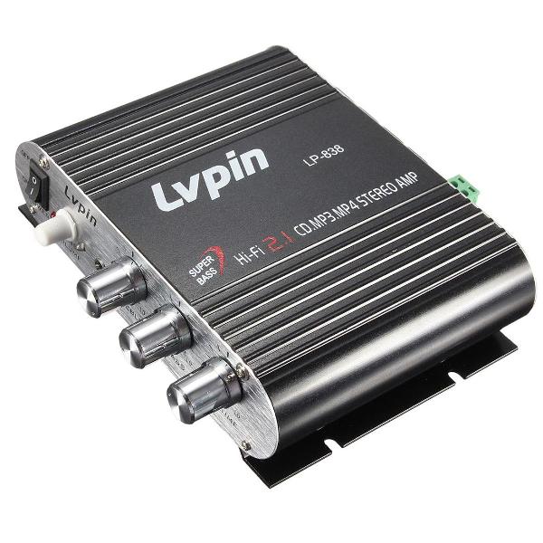 amplificador lvpin 200w lp200 lp838 subwoffer