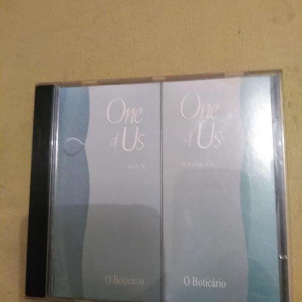 cd one of us -o boticário- luiz melodia, cazuza, elis -