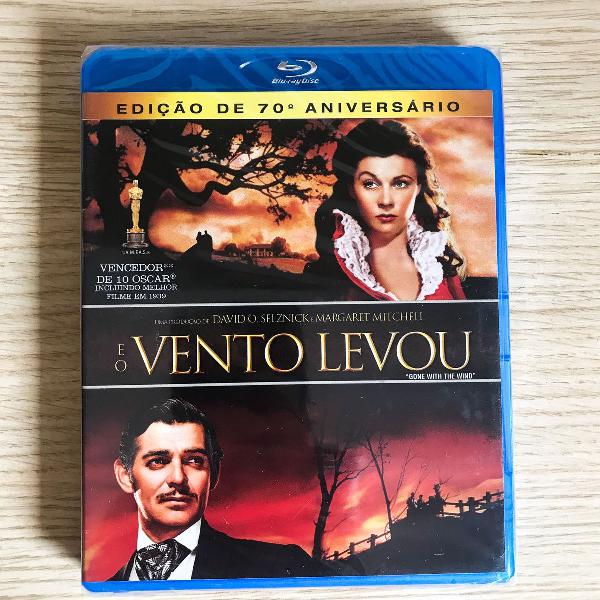 e o vento levou - blu-ray - edição de 70º aniversário -