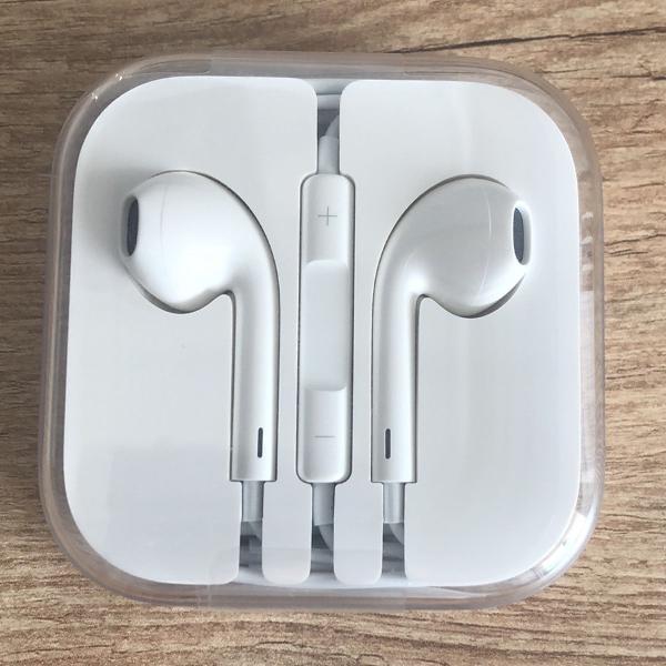 fones de ouvido apple novo na caixa