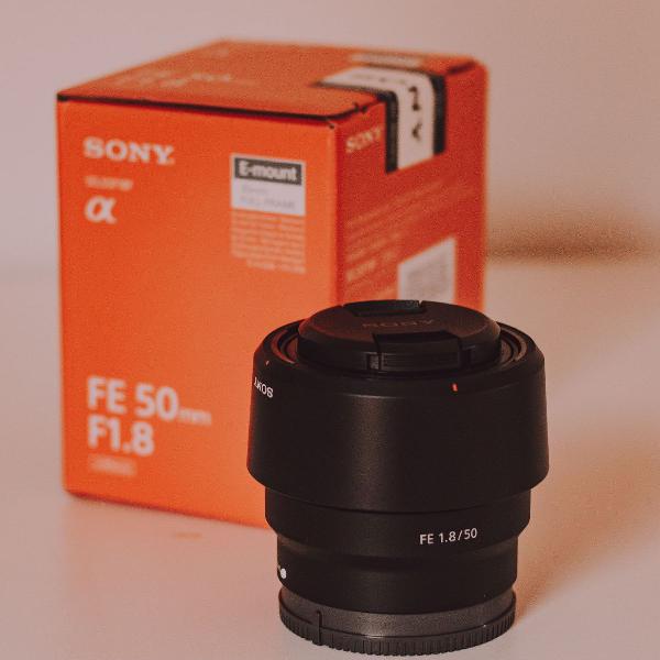 lente sony 50mm f1.8
