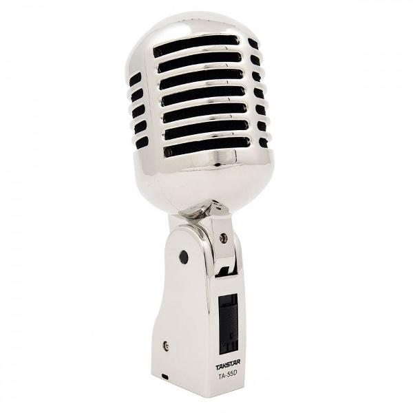 microfone vintage takstar ta-55d + estojo