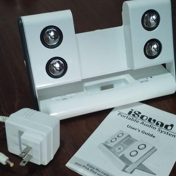 nativa isound - portable audio system - sistema de áudio