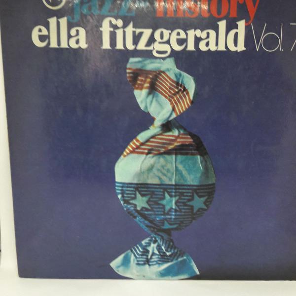 vinil jazz - history ella fitzgerald vol.7 duplo