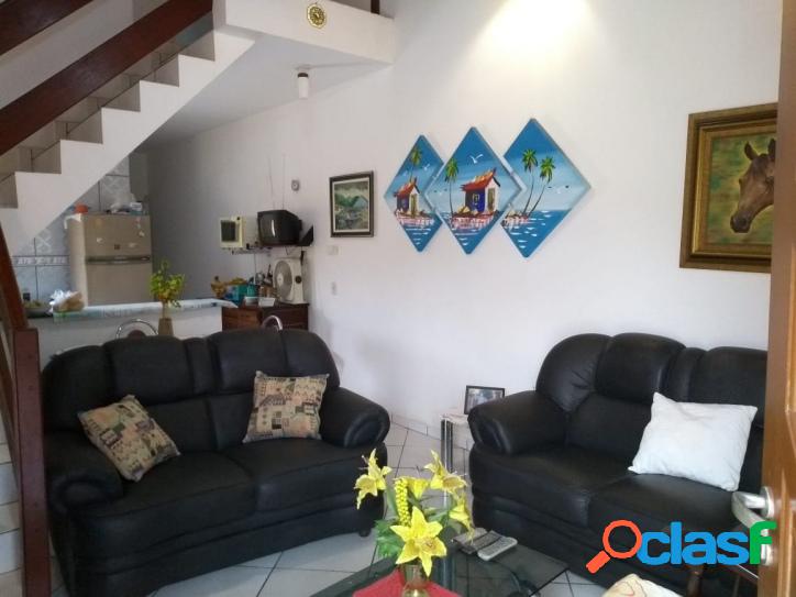 AMPLO SOBRADO SEMI NOVO 3 DORMITÓRIOS-300 M MAR- Cibratel-