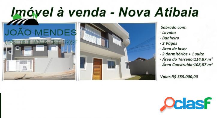 Casa à venda no Nova Cerejeiras, Atibaia/SP.