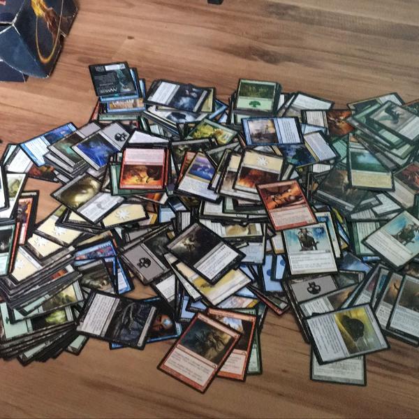 650 cartas de magic the gathering