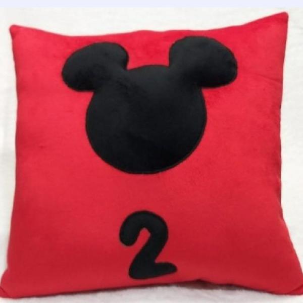 Almofada Decorativa - Cabeça Mickey mouse