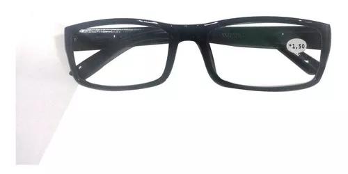 Armação De Óculos Com Lentes De Grau +1,5 Para Leitura