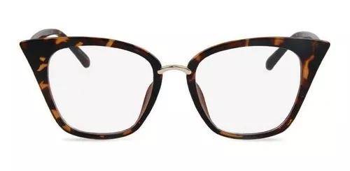 Armação Gatinho Vintage Para Óculos De Grau - Várias