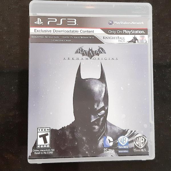 Batman arkham origins. playstation 3