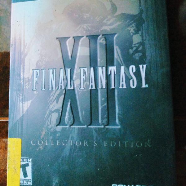 Final Fantasy XII Edição de Colecionador PS2 Original