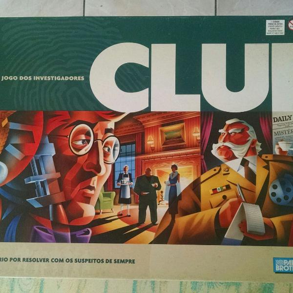 Jogo Clue de tabuleiro