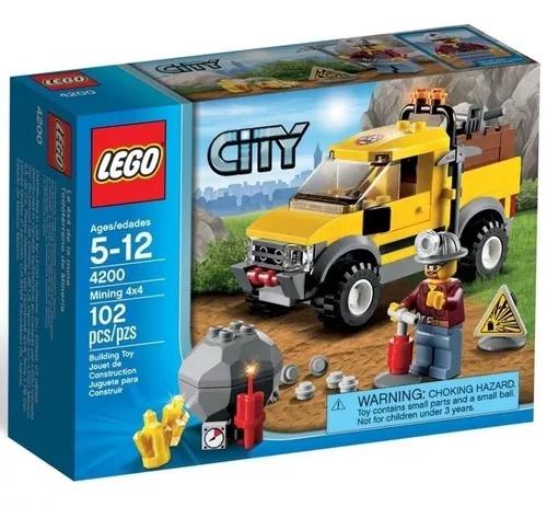Lego City Mining 4x4 - 4200 (original E Lacrado)