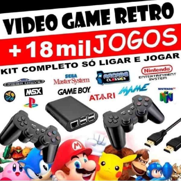 Vídeo game retro + de 18 mil jogos