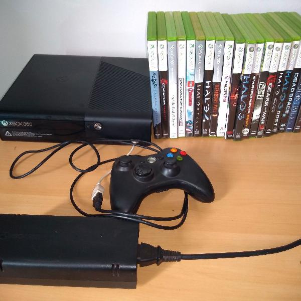 Xbox 360 + 20 jogos originais