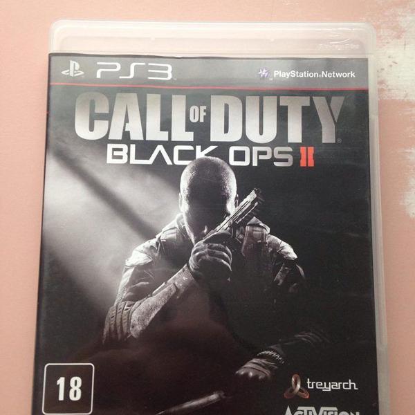 call of duty black ops2 mídia física ps3 playstation 3