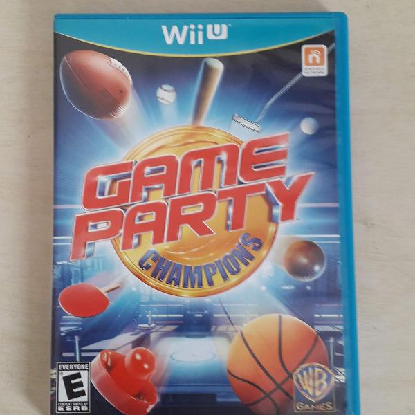 game party champions - wii u