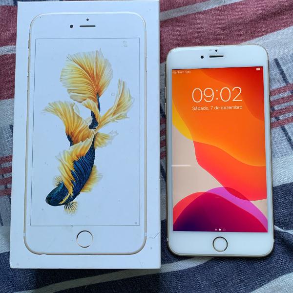 iphone 6s plus dourado 64 gb