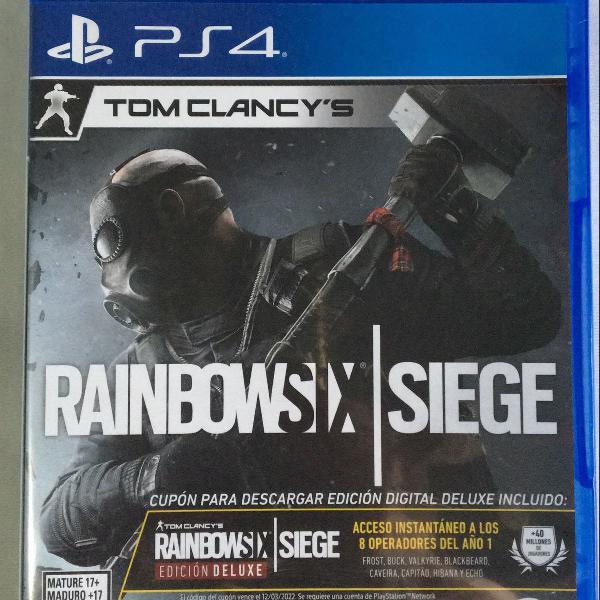 jogo rainbow six siege ps4