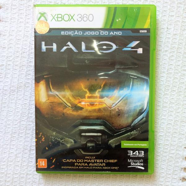 jogo xbox 360 - halo 4