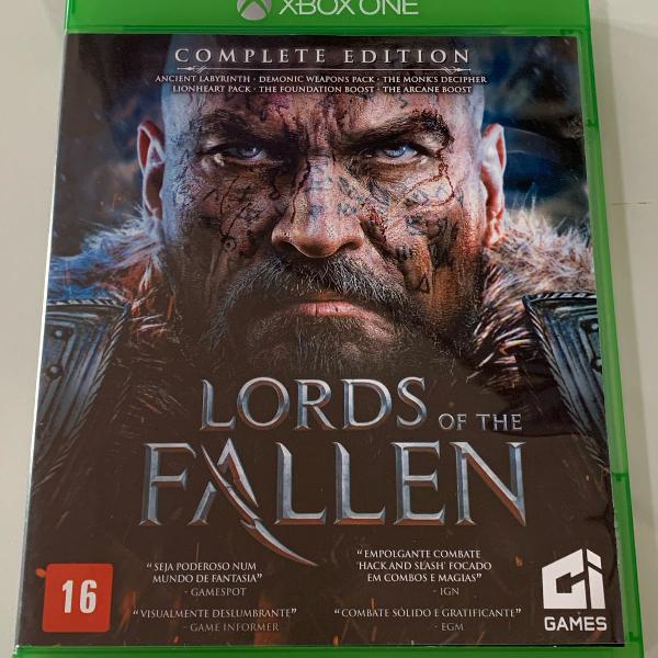 jogo xbox one - lords of the fallen complete edition