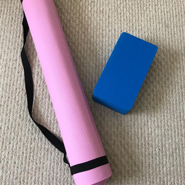 kit yoga pink and blue