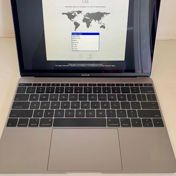 macbook 12 polegadas space gray