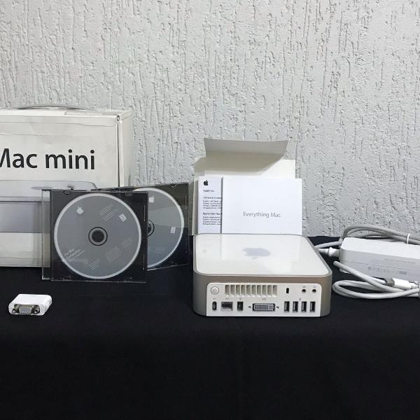 mini mac apple completo cds cabo branco lindão tudo que