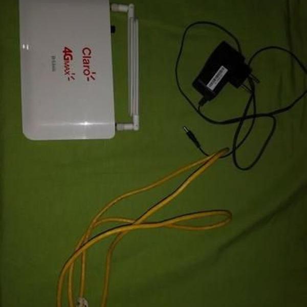 modem roteador wireless da claro com 2 antenas 300mbps