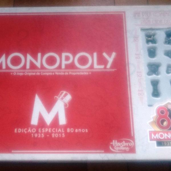 monopoly ed. 80 anos mr. monopoly