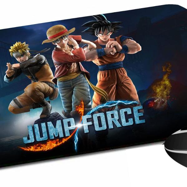 mousepad gamer jump force, naruto, one piece, goku dragon