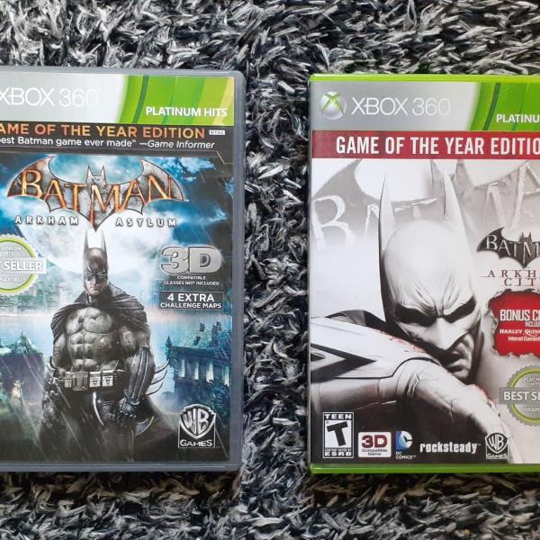 pacote jogos 360 batman