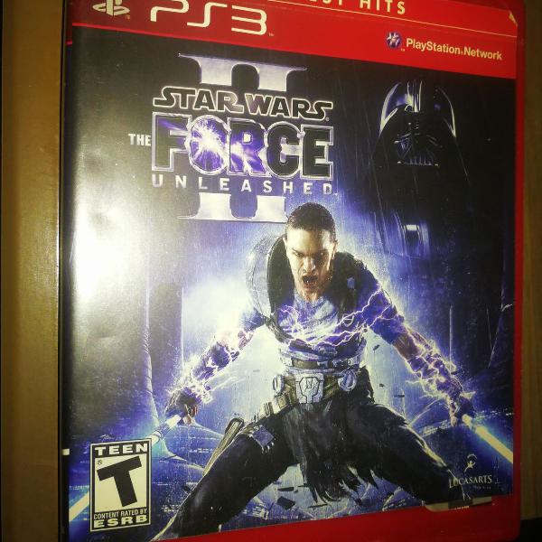 star wars the force unleashed 2 ps3 mídia física