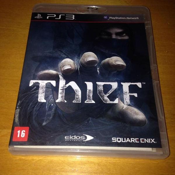 thief semi novo mídia física ps3 playstation 3 raro r$99