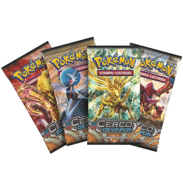 4 boosters pokémon - cerco de vapor