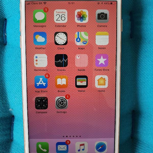 Iphone 8 plus, 64GB, dourado