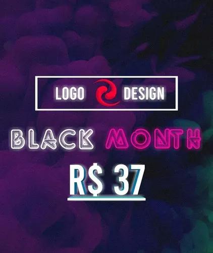 Logotipo Profissional Por R$ 37!!! Promoção Black Month