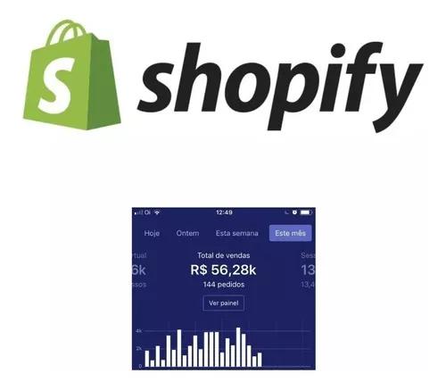 Loja Shopify Profissional Dropshipping Alta Conversão R$297
