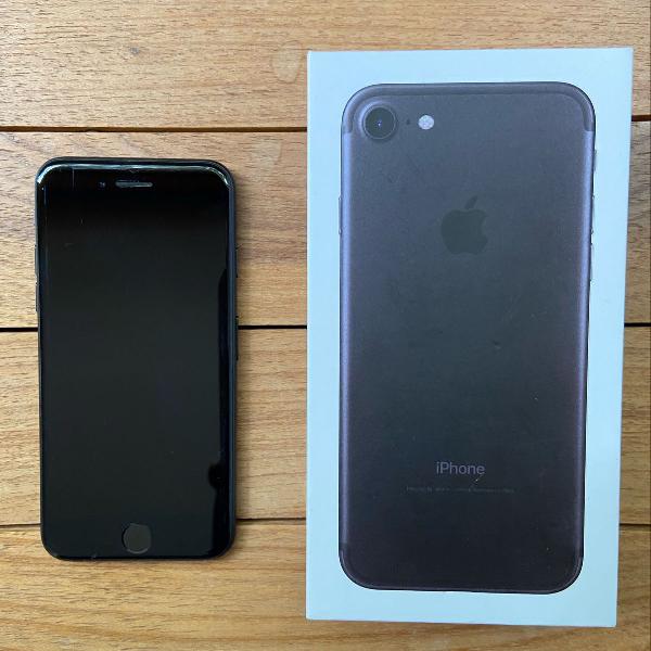 apple iphone 7 128 gb cor preto matte