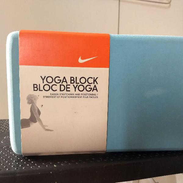 bloco para yoga azul claro