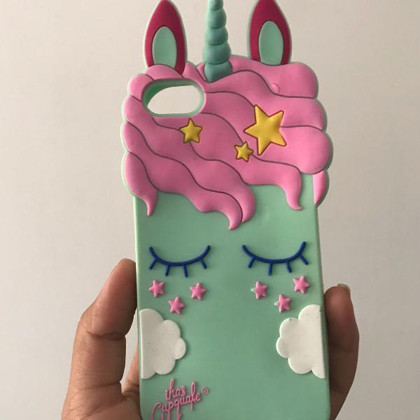 capinha de unicórnio para iphone 7