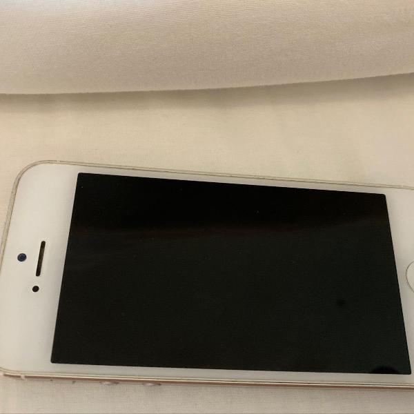 iphone 5, 16gb, cinza e branco, bateria nova