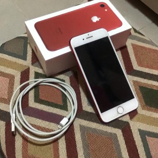iphone 7 - 128gb - vermelho - seminovo