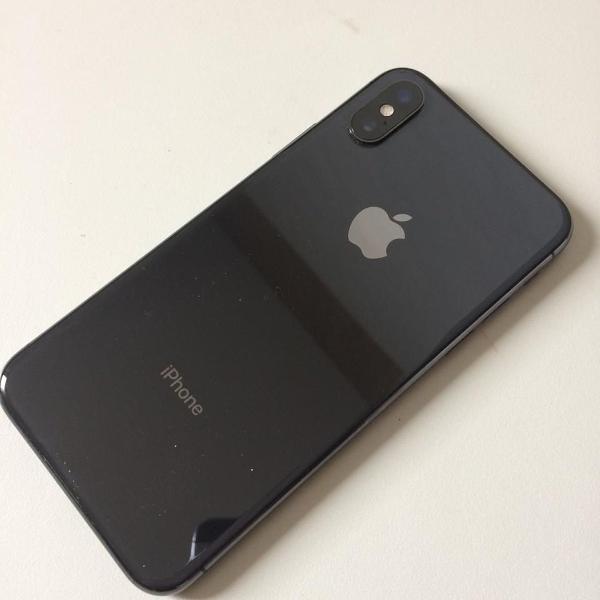 iphone x preto - 64gb - 1 ano e meio de uso