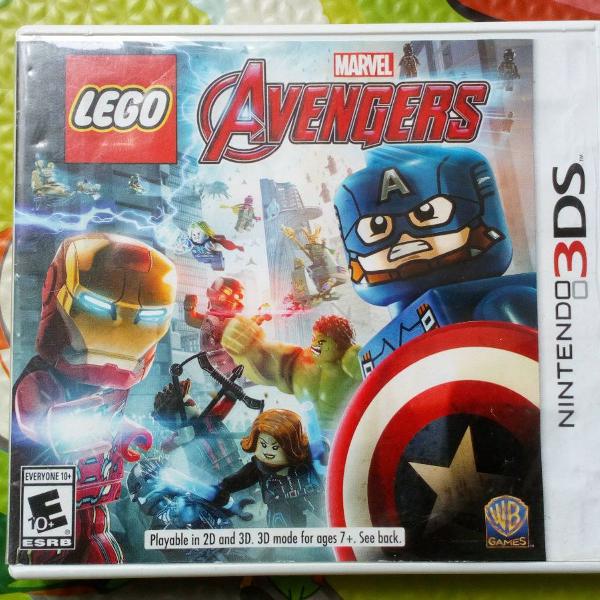 lego marvel avengers vingadores 3ds