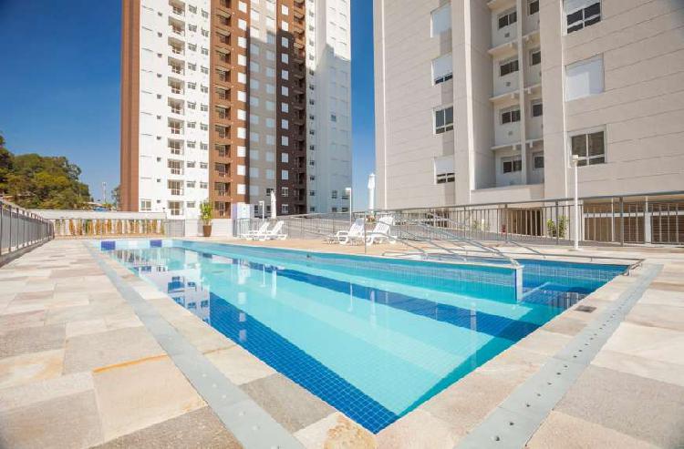 Apartamento de 73 m² com churrasqueira no terraço