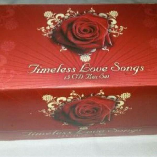 Cd 15 Cds Boxset Timeless Love Songs Usado Importado Ex